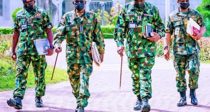10 Generals Retire From Nigerian Army (Full List)