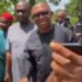 Watch The Moment Peter Obi Arrives Mr Ibu’s Funeral (Video)