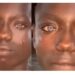 Lady In Awe After Spotting Little Boy With Red And Blue Eyes (Video)