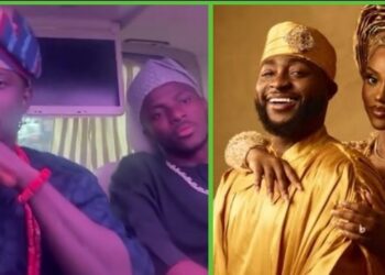 CHIVIDO2024: Victor Osimhen Storms Davido’s Wedding With VeryDarkman (Video)
