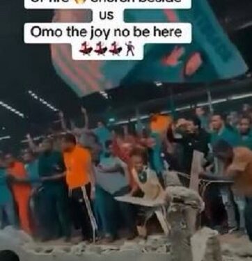 Watch As Congregants Jubilate After Their Church Acquired Property Allegedly Belonging To Another Church (Video)
