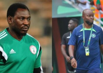 Tension In Super Eagles Camp As Amokachi Rejects Being Finidi George’s Assistant