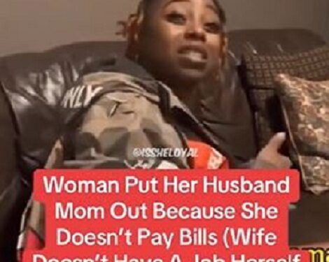 Drama As Wife Sends Husband’s Mother Out Of The House Over Non-payment Of Bills (Video)