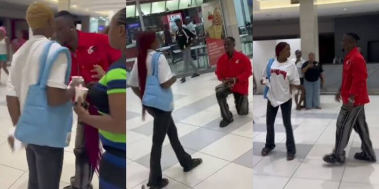 Man Retrieves iPhone 15, Wig From Girlfriend After She Turned Down His Marriage Proposal (Video)