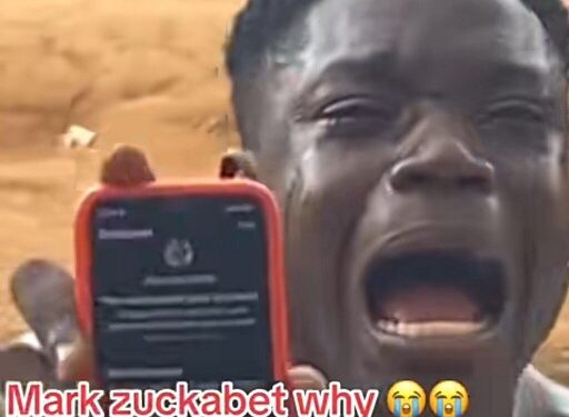 Yahoo Boy In Tears After Facebook Banned His Fraud Account (Video)