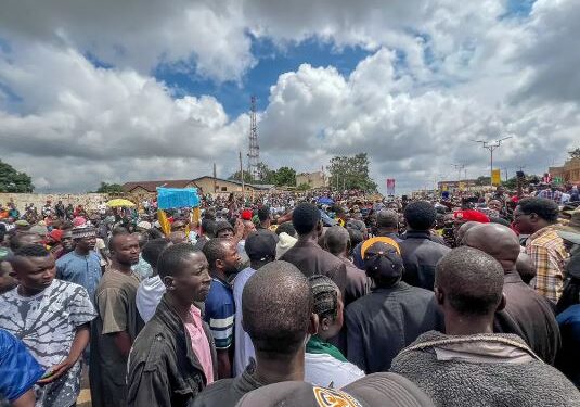 EndBadGovernance: Edo Protesters Shun Tinubu’s Appeal, Hold Live Sunday Service Rally (Video)