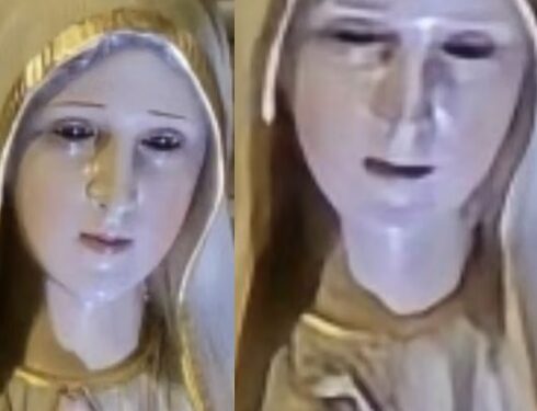 ‘Miracle’ in US Church As Virgin Mary Statue is Filmed ‘Blinking’ (Video)