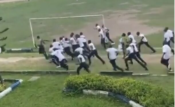 Students of Military Secondary School Revolt Against Soldiers (Video)