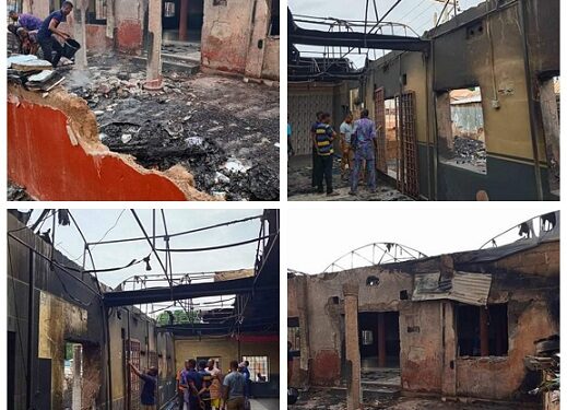 Niger Gov Reacts As Arsonists Burn Down Redeemed Church