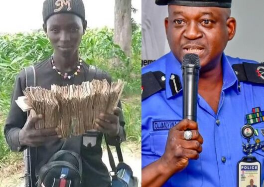 Nigerian Police React To Bandits Showing Off Ransom Money (Video)