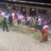 Long Queue Seen At Head Of Service Office As Civil Servants Struggle For FG’s N40,000 Bag Of Rice (Video)