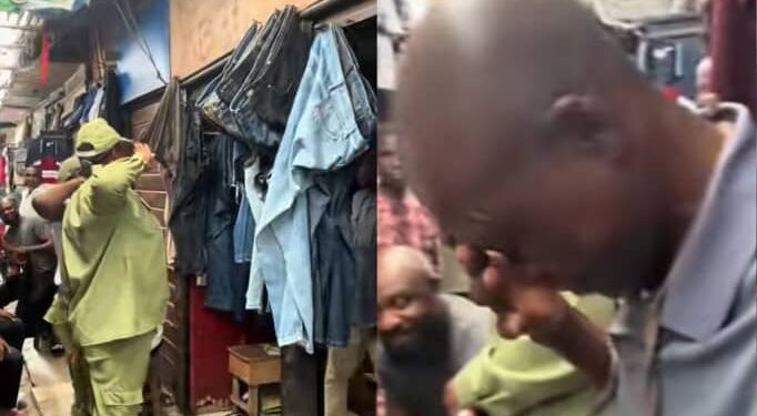Tears Of Joy As Youth Corps Members Visit Their Father’s Workplace To Honor Him After NYSC (Video)