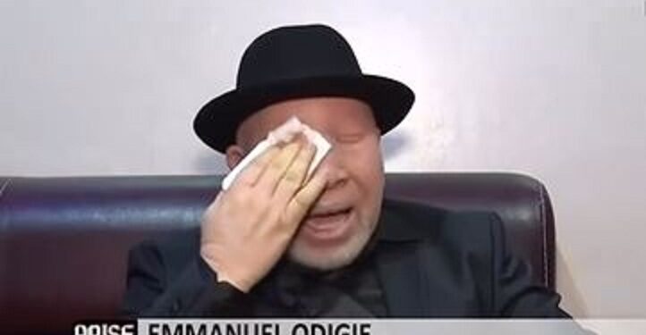 PDP Chieftain ‘Breaks Down In Tears’ On National TV Following Party’s Defeat In Edo Governorship Election (Video)