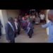 Vice President, Kashim Shettima Wades Through Flood in Maiduguri After Heavy Rainfall Caused A Dam To Collapse (Video)
