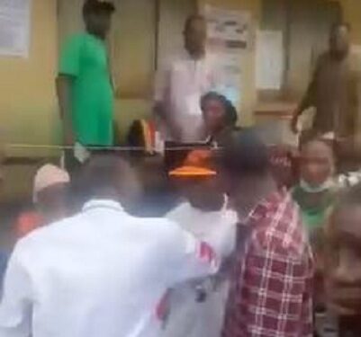 Edo Decides: ‘It Can’t Work, No Election’ – Voters Protest As Result Sheet Goes Missing (Video)