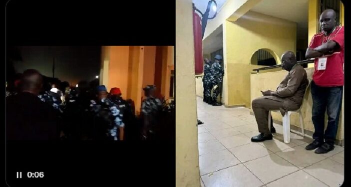Edo Guber: Watch The Moment Governor Obaseki Was Disgraced Out Of INEC Office (Video)