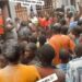 Neighbours Gather To Celebrate With Woman Who Welcomed Twins After 15 years Of Childlessness (Video)