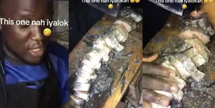 Hardship: Customer Insists Fish Seller Divide Single Fish Into 33 Pieces (Video)