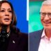 Bill Gates Donates $50million To Kamala Harris Presidential Campaign