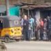 Massive Crowd As Oyibo Man Shares Bread To Lagos Residents (Video)