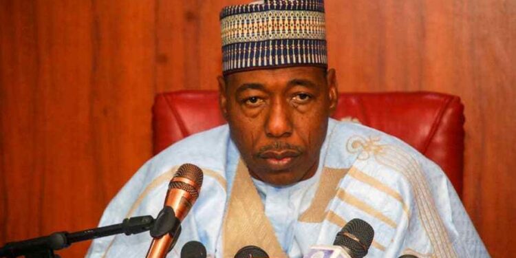 We Rejected Tinubu’s Tax Reform Bill Because It Will Only Benefit Lagos – Gov Zulum