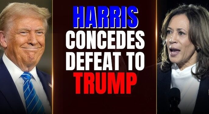 Kamala Harris Finally Congratulates Donald Trump On Election Win