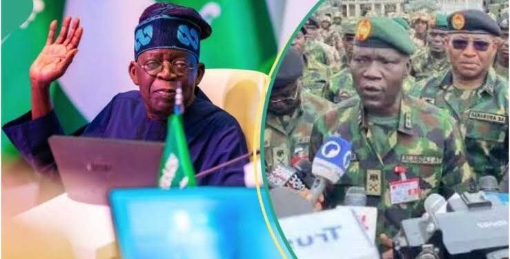 BREAKING: Tinubu Announces Death Of Army Chief, Lagbaja