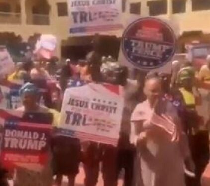 U.S Presidential Election: Video Of Nigerians Celebrating Donald Trump’s Win (Video)