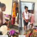 Over 100 Yards Of Different Fabrics – Fashion Designer Shocked After Catching Staff Who Has Been Stealing From Her (Video)