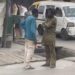 Two Mentally Challenged Men Spotted Having A Discussion In The Middle Of A Street (Video)