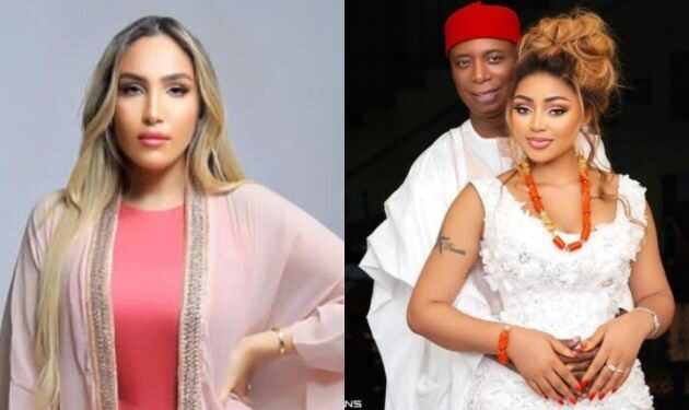Drama Looms As Regina Daniels And Husband, Ned Nwoko Unfollow Co-Wife, Laila On Instagram
