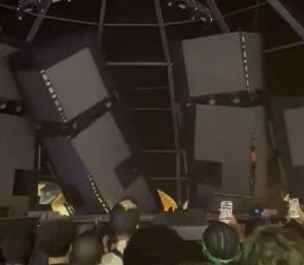 Concerns As Stage Collapses On Odumodublvck, Others While Performing At Lagos Concert (Video)