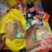 Lady Shows Off Items She Received As First-Timer at a Church (Video)
