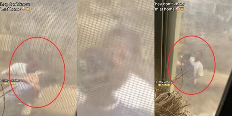 Man Films Two Secondary School Students Engaging in Inappropriate Behavior Behind His Window (Video)