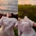 Watch The Moment Tourist Falls Out Of Train While Dangling Out Of The Carriage For A Selfie (Video)