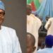 Nigerians React As Ex-President Buhari Gifts Dollars To Singer in Katsina (Video)