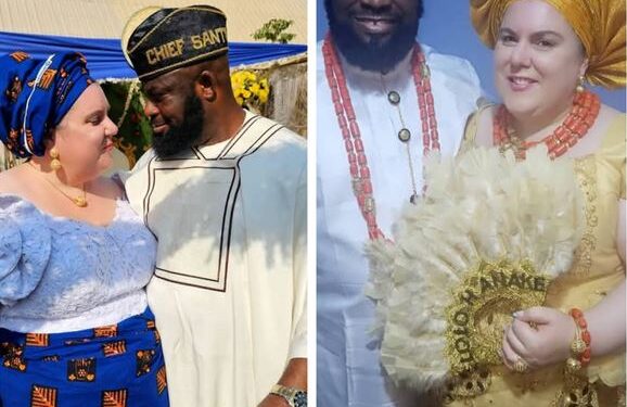 The Most Special Day I Will Never Forget – British Woman Thanks Her ‘Amazing’ Nigerian Husband For Marrying Her Traditionally