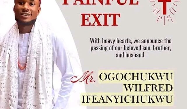 Gunmen K!ll 27-Year-Old Man In His Pregnant Wife’s Presence Two Weeks After Their Wedding