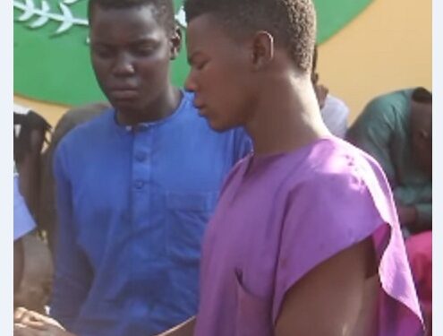 Two Kidnappers Arrested For K!lling 12-Year-Old Boy In Katsina After His Parents Failed To Pay N25m Ransom (Video)