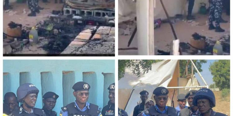 Two Officers K!lled As Boko Haram Attacks Police Station in Borno (Photos)
