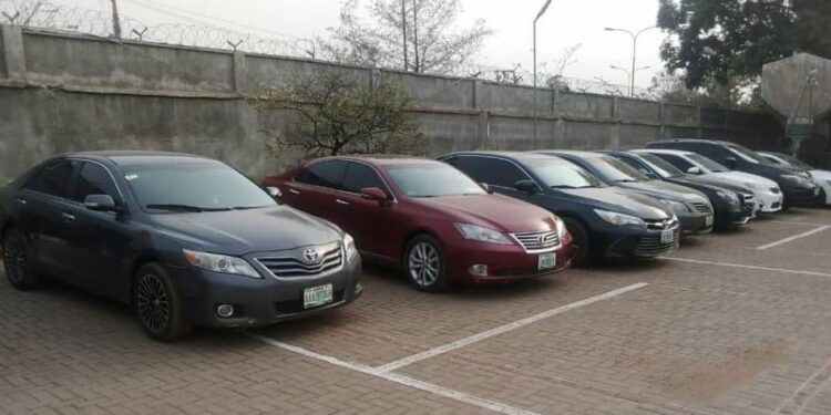 EFCC Set To Auction Cars (See List Of Cars And Auction Locations)