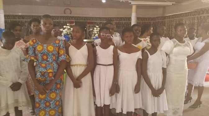 Seventh-Day Adventist Church Honours 20 Girls For Keeping Their Virginity (Photo)