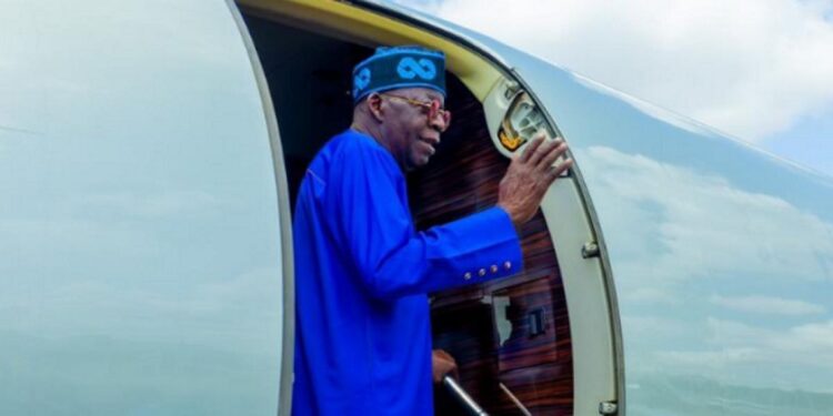 Tinubu Departs Abuja to Tanzania