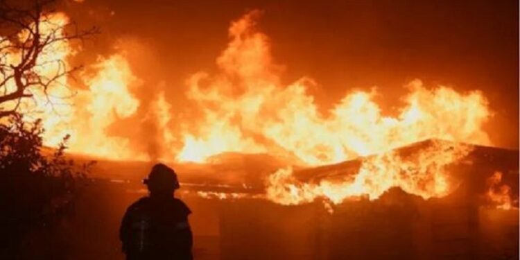 Death Toll Rises As California Wildfires Rage Into Fifth Day