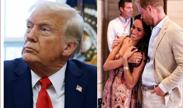 “I’ll Leave Him Alone, He’s Got Enough Problems With His Wife. She’s Terrible” – Donald Trump Reveals He Won’t Deport Prince Harry From The US
