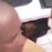 Two Men Forced To K!ss Each Other After Being Caught Stealing From A Shop (Video)