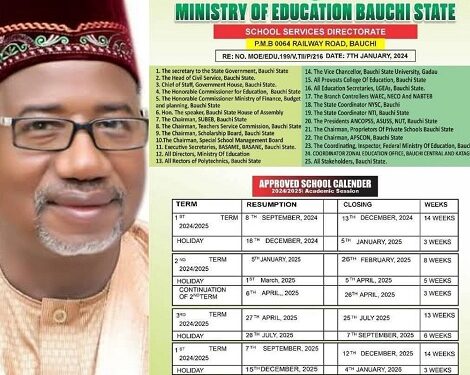 Bauchi Orders Closure Of All Schools For 5 Weeks For Ramadan Fast