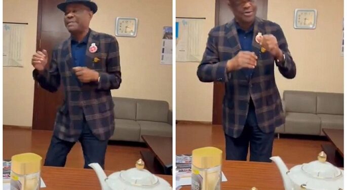 Wike Sings, Reacts To Supreme Court Ruling On Rivers Govt