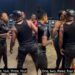 Singer Neyo Causes A Stir After He Was Filmed Kissing His Three Girlfriends Backstage (Video)