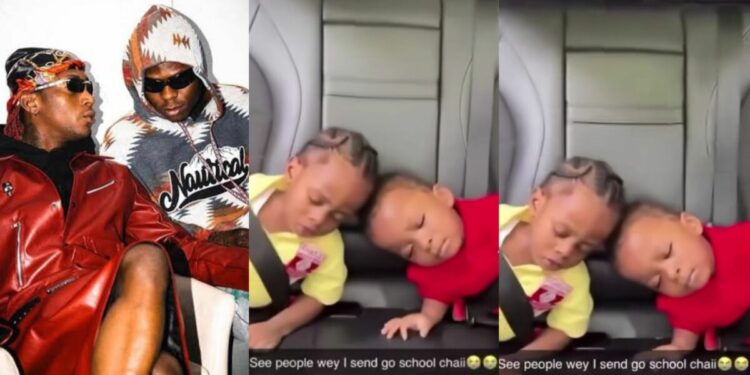 Watch The Adorable Video of Mohbad’s Son And Bella Shmurda’s Son On Their Way to School